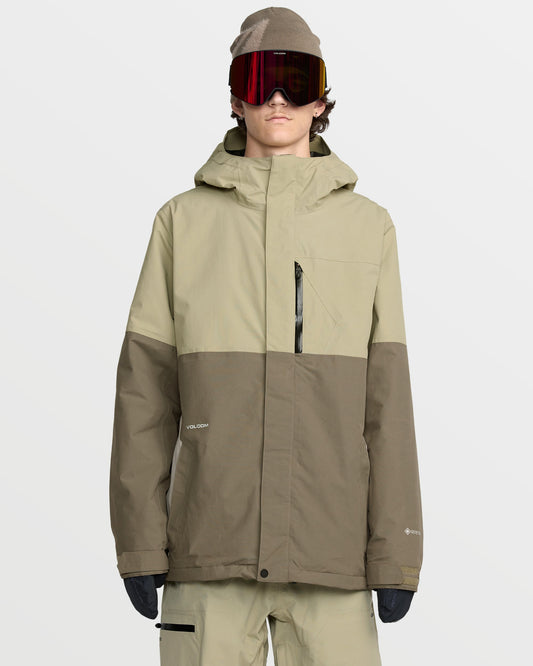 L Insulated Gore-Tex Jacket - Moss Green