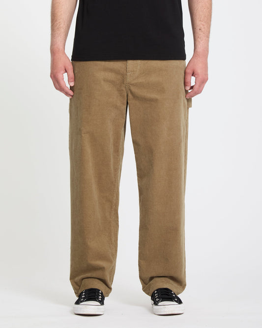 Kraftsman Corduroy Trousers - Dark Khaki
