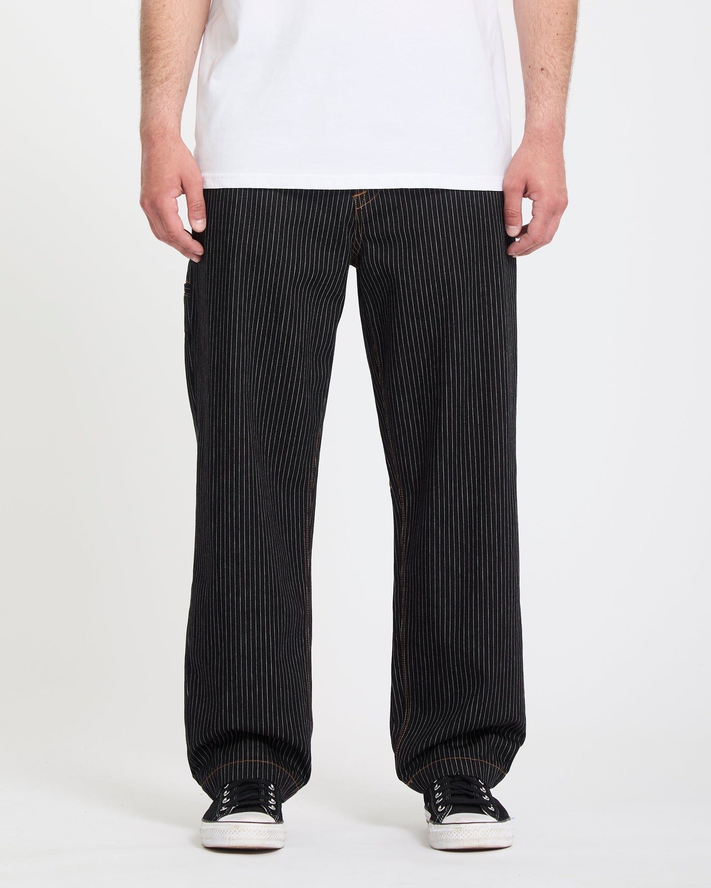 Work Dialed Trousers - Black Stripe