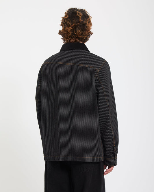 Work Dialed Jacket - Black Stripe