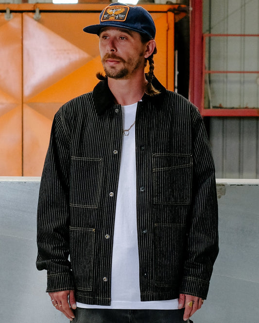 Work Dialed Jacket - Black Stripe