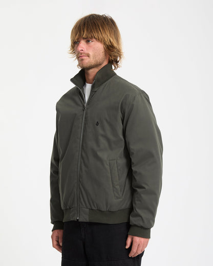 Damerman Bomber Jacket - Rinsed Black