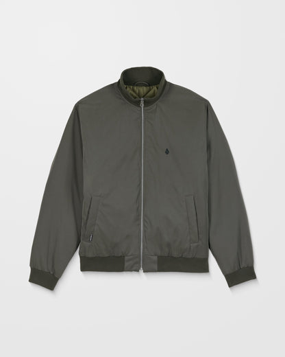 Damerman Bomber Jacket - Rinsed Black