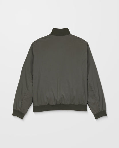 Damerman Bomber Jacket - Rinsed Black