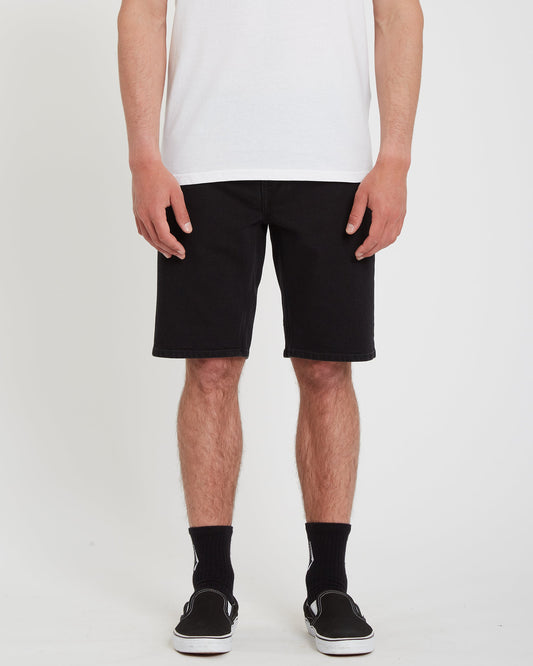Solver Denim Short - Black Out