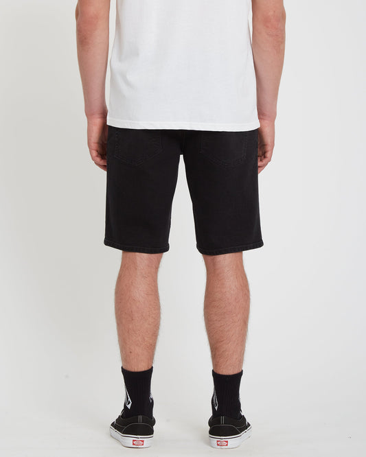 Solver Denim Short - Black Out