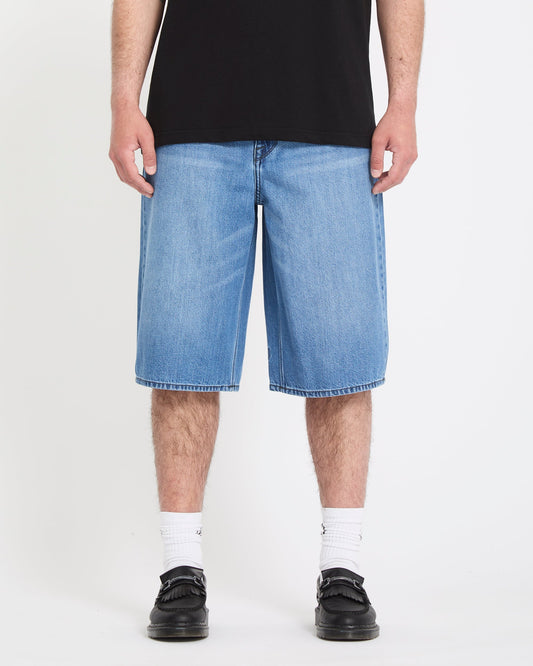 Chillow 24 in Denim Short - Dirty Cowboy Blues