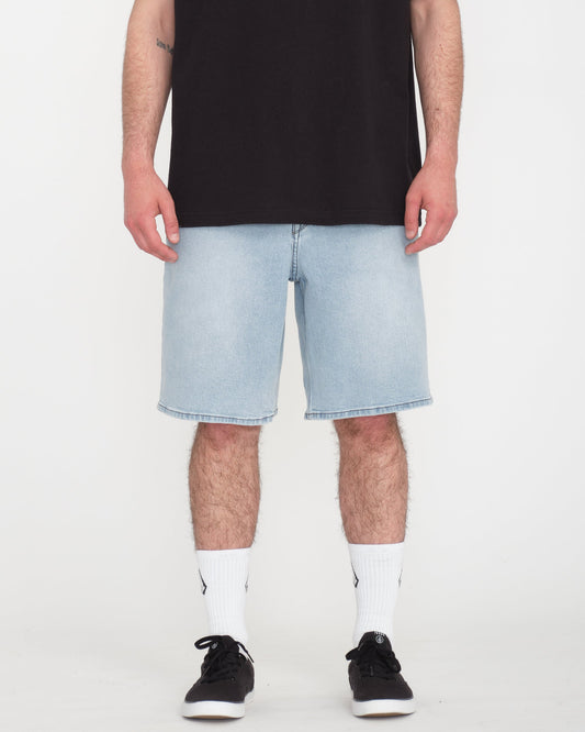 Billow 22 in Denim Short - Desert Dirt Indigo