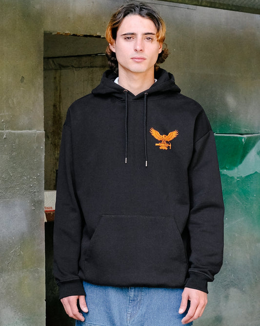 Hammered Hoodie - Black