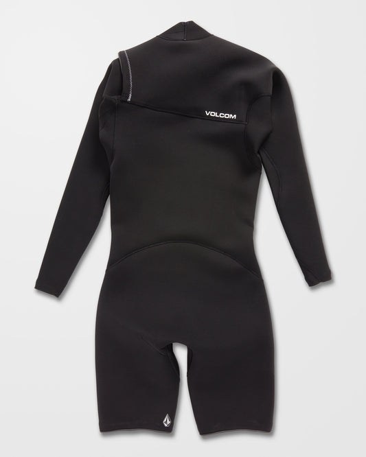2/2Mm Long sleeve Spring Wetsuit - BLACK