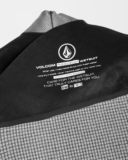 Modulator 3/2Mm Chest Zip Full Wetsuit - Black