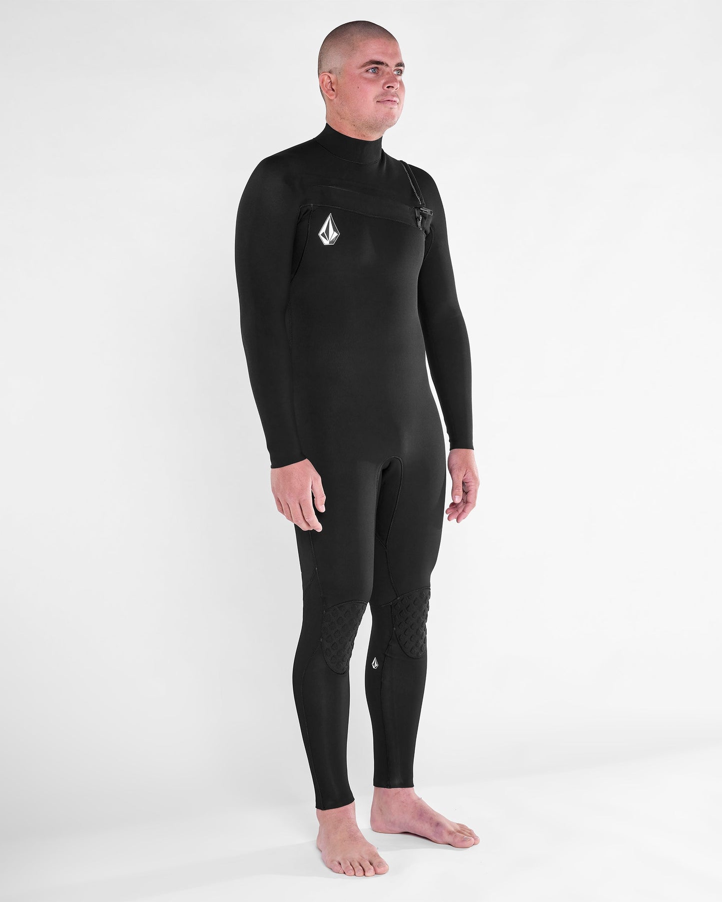 Modulator 3/2Mm Chest Zip Full Wetsuit - Black