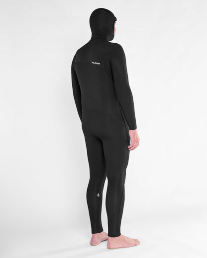Modulator 5/4/3Mm Hooded Chest Zip Wetsuit - Black