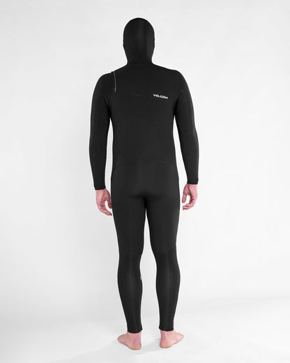 Modulator 5/4/3Mm Hooded Chest Zip Wetsuit - Black