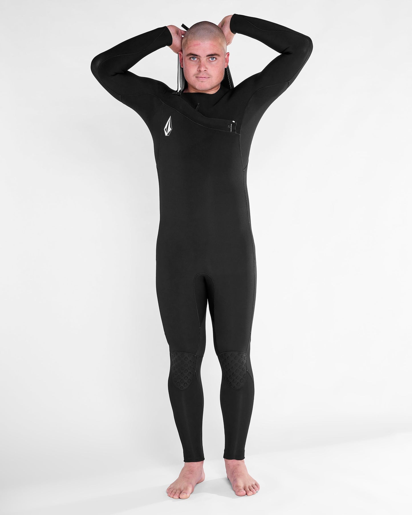Modulator 5/4/3Mm Hooded Chest Zip Wetsuit - Black