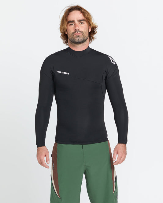 1.5Mm Pull Over Neoprene Jacket - BLACK