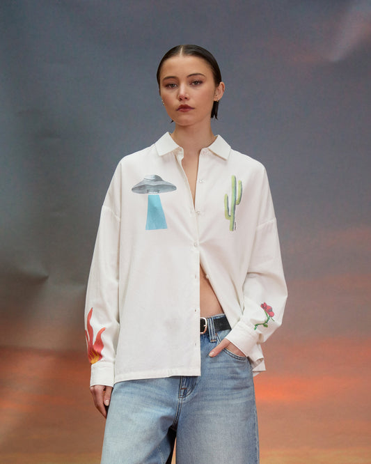 Mickey Mason Shirt - Off White