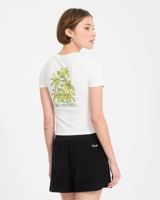 Moove On T-Shirt - Vintage White