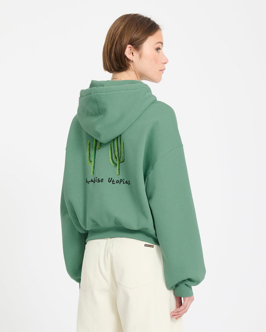 Mickey Mason Hoodie - Evergreen