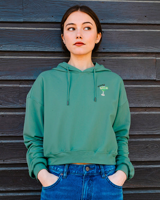 Mickey Mason Hoodie - Evergreen