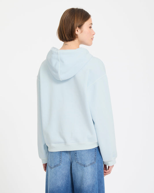 Stone Soft Hoodie - Light Blue Acid