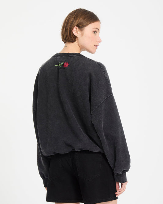 Mickey Mason Sweatshirt - Vintage Black
