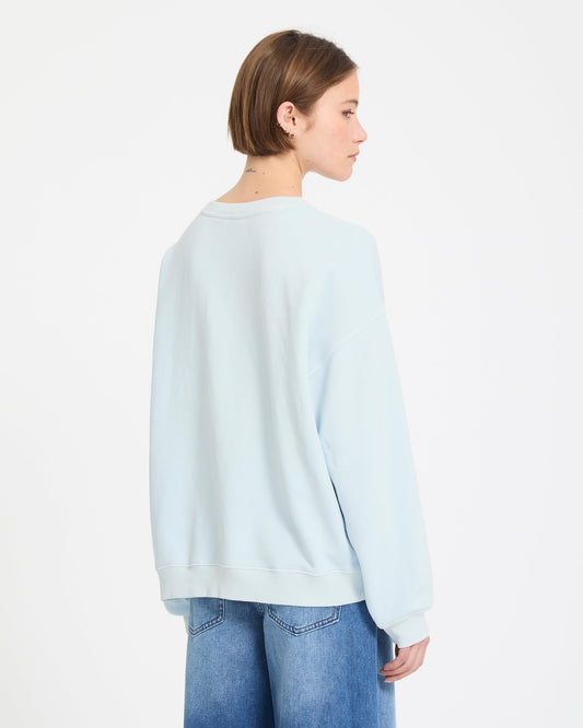 Stone Soft Sweatshirt - Light Blue Acid