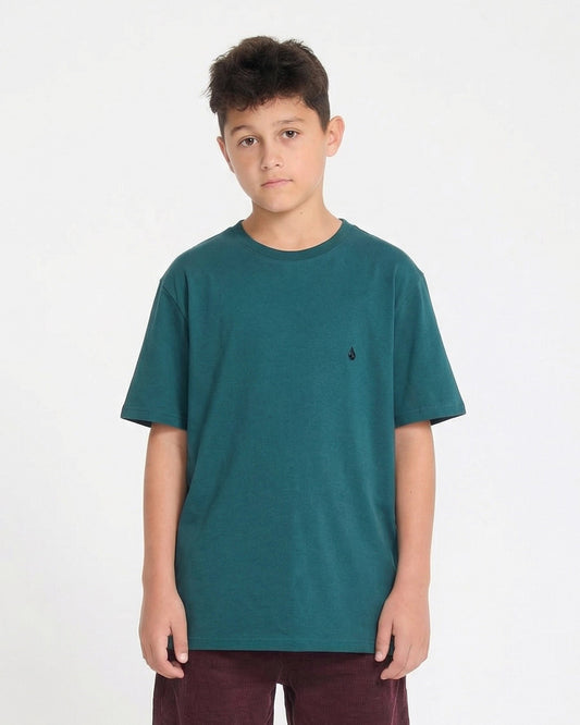 Stone Blanks T-Shirt - Rifle Green - (KIDS)