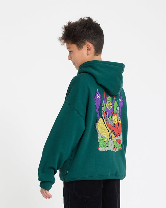 Ben Sanair Hoodie - Rifle Green - (KIDS)
