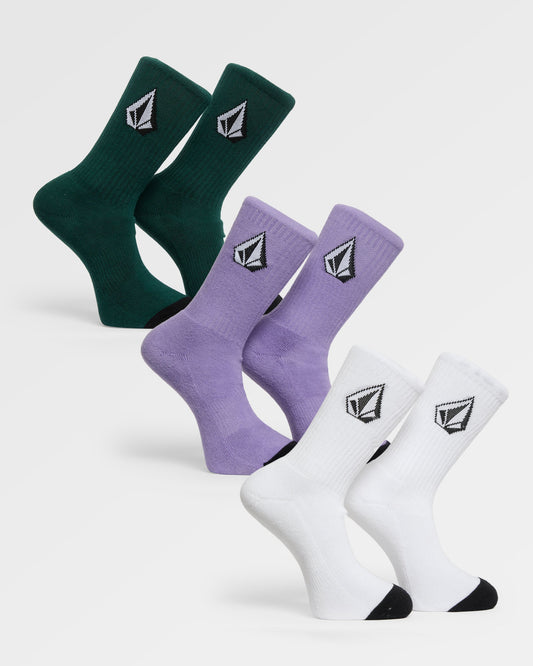 Full Stone Socks (3 pack) - Multi