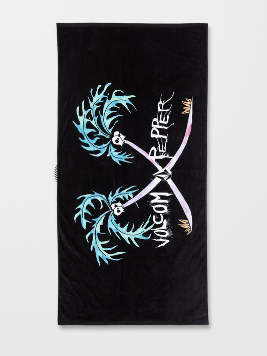 V Ent Pepper Towel - BLACK