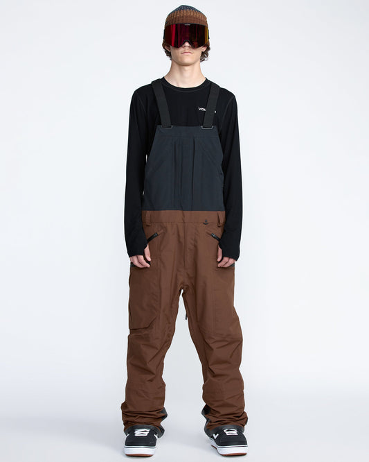 Rain Gore-Tex Bib Overall - Brown