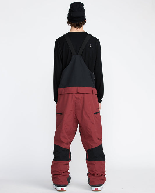 Rain Gore-Tex Bib Overall - Burnt Red