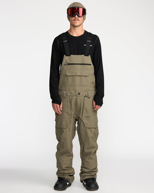 Roan Bib Overall - Military