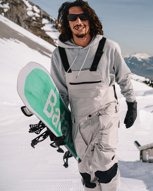 Roan Bib Overall - Stone