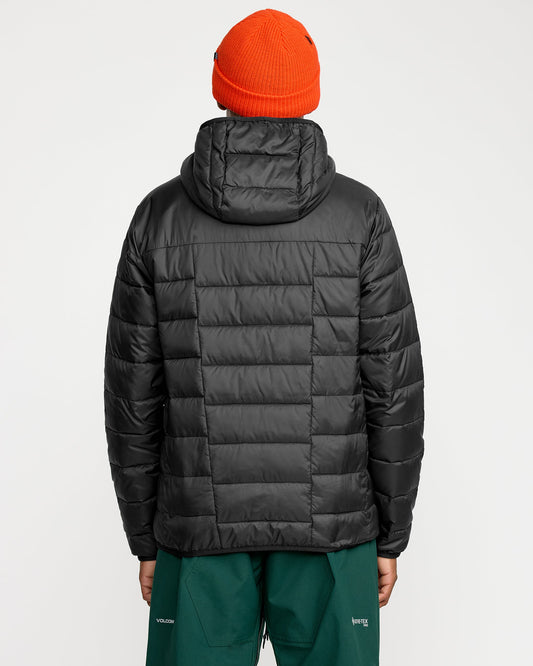 Puff Puff Hooded Jacket - Black