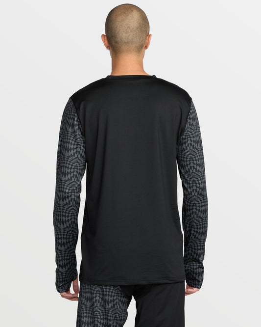 M V-Science Base Layer Top - Black/Charcoal