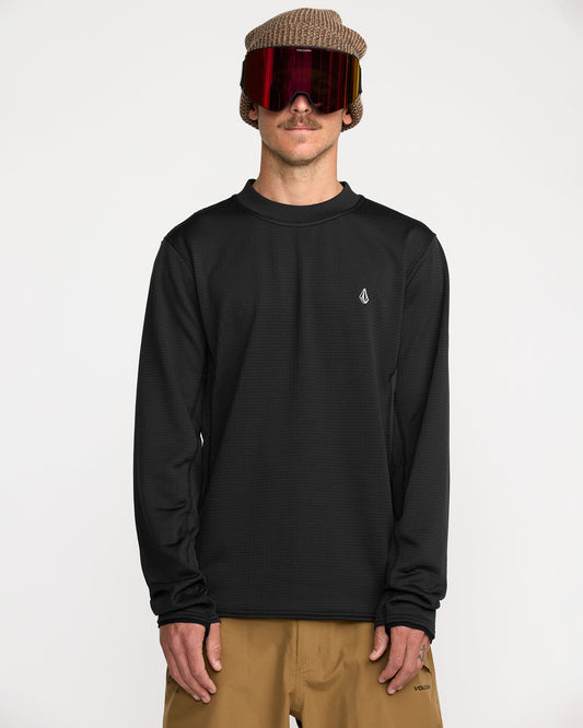 Gridlock Fleece Sweatshirt - Black