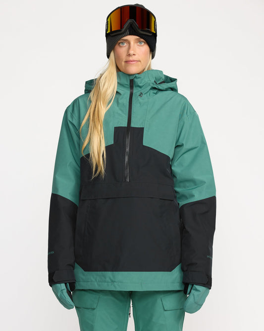 Fern Insulated Gore-Tex Pullover Jacket - Spruce Green