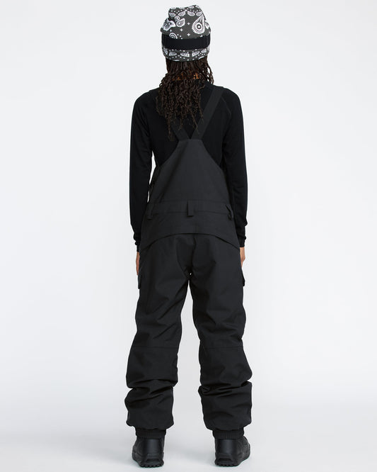 Creston 3D Stretch Bib Overall - Black
