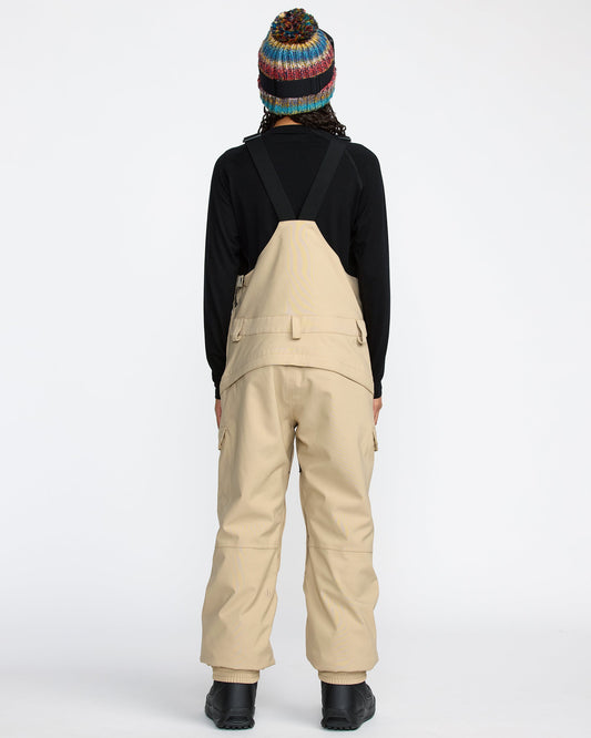 Creston 3D Stretch Bib Overall - Oatmeal