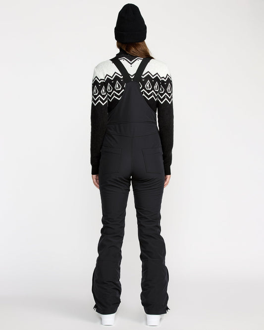 Battle Stretch Bib Overall - Black