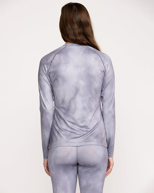 W V-Science Base Layer Top - Lavender Aura