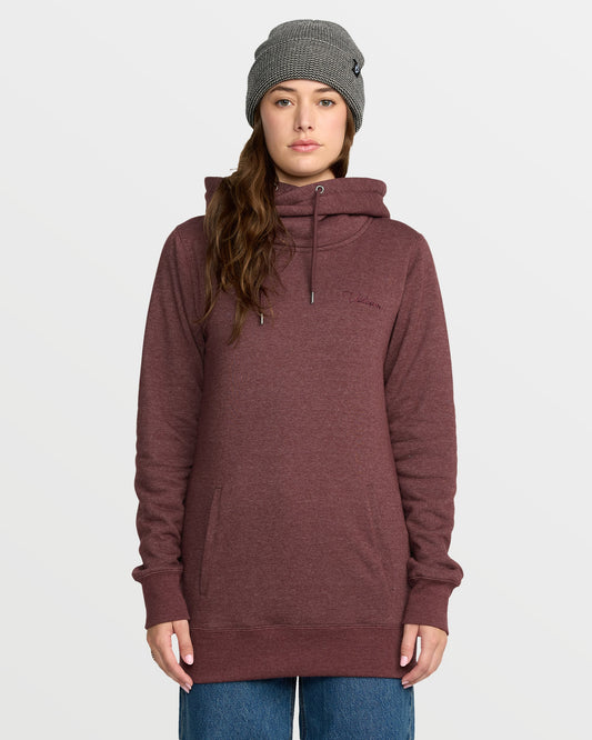 Tower Fleece Hoodie - Oxblood