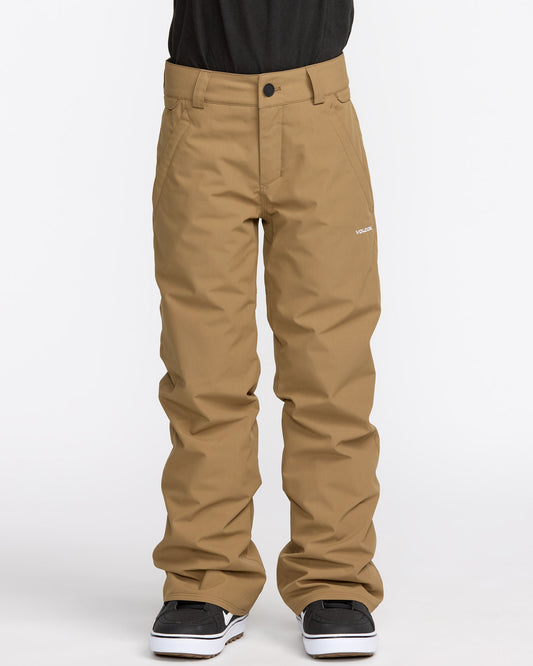 Freakin Chino Youth Insulated Trousers - Bronze