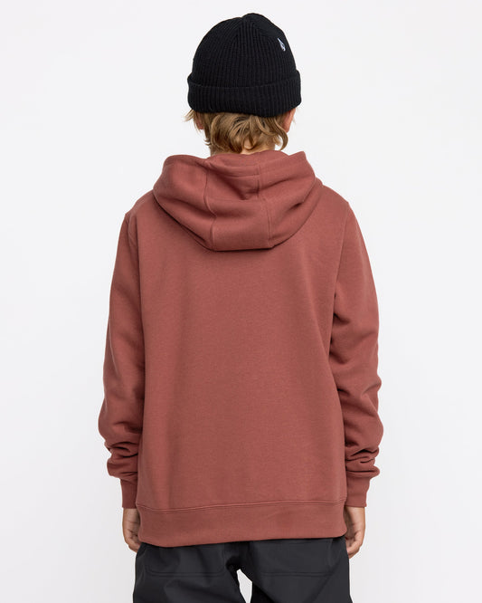 Youth Essential Hoodie - Henna