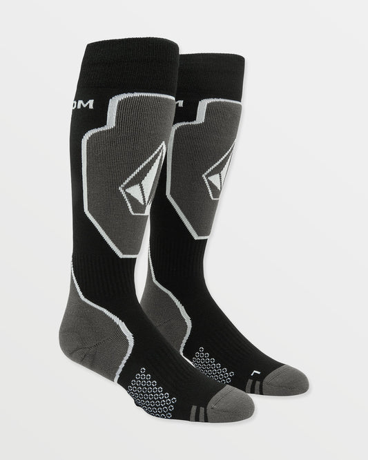 Shield Wool Blend Otc Socks - Black
