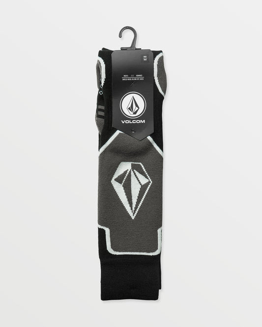 Shield Wool Blend Otc Socks - Black