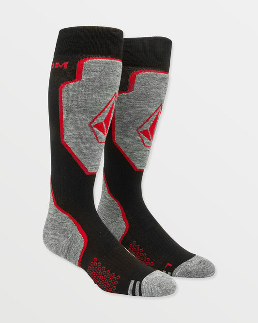 Shield Wool Blend Otc Socks - Orange Shock