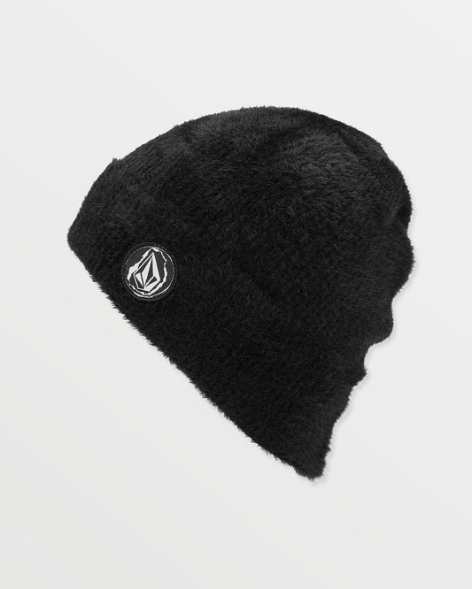 Fuzz Teddy Beanie - Black